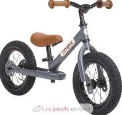 Trybike Draisienne acier gris anthracite - Trybike