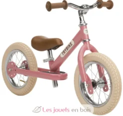 Trybike Draisienne acier vintage rose - Trybike