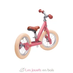 Trybike Draisienne acier vintage rose mat - Trybike