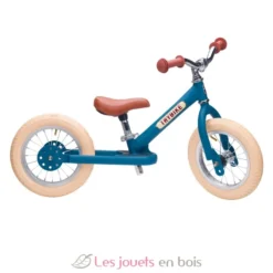 Trybike Draisienne acier vintage bleu mat - Trybike