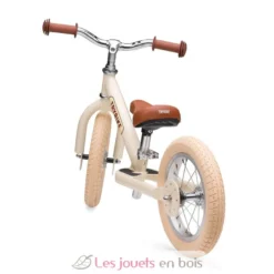 Trybike Draisienne acier vintage crème mat - Trybike