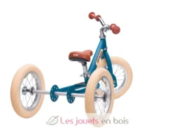 Trybike Draisienne évolutive 2 en 1 bleu mat - Trybike