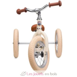 Trybike Draisienne évolutive 2 en 1 crème mat - Trybike