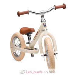 Trybike Draisienne évolutive 2 en 1 crème mat - Trybike