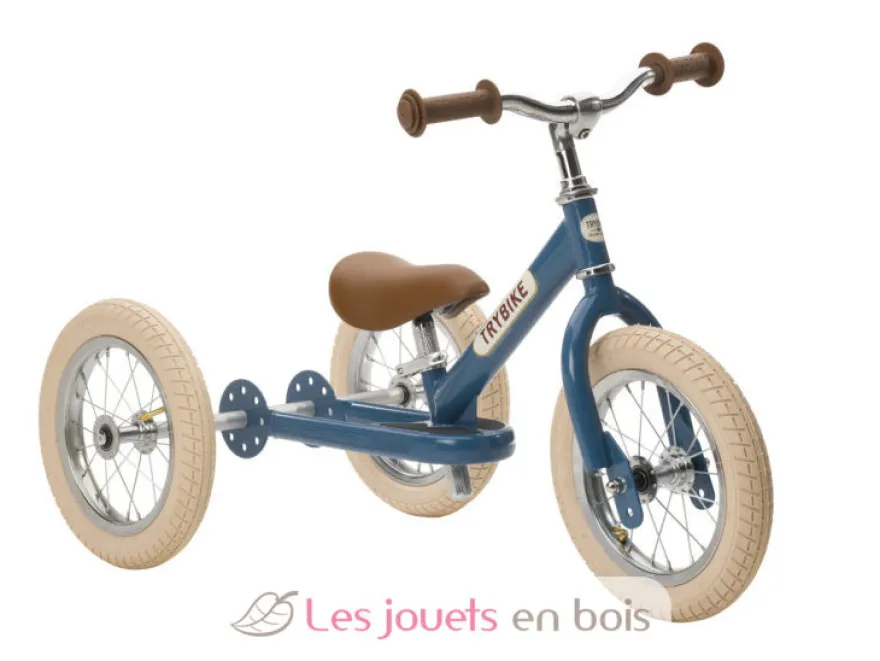 Trybike Draisienne évolutive 2 en 1 bleu pétrole - Trybike