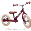Trybike Draisienne évolutive 2 en 1 rouge mat - Trybike