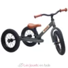 Trybike Draisienne évolutive 2 en 1 gris mat - Trybike