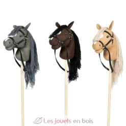 Tête de cheval à chevaucher beige - ByAstrup