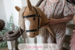 Tête de cheval à chevaucher beige - ByAstrup
