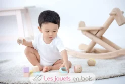 Têtes sensorielles pastel - Plan Toys