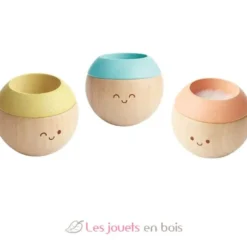 Têtes sensorielles pastel - Plan Toys