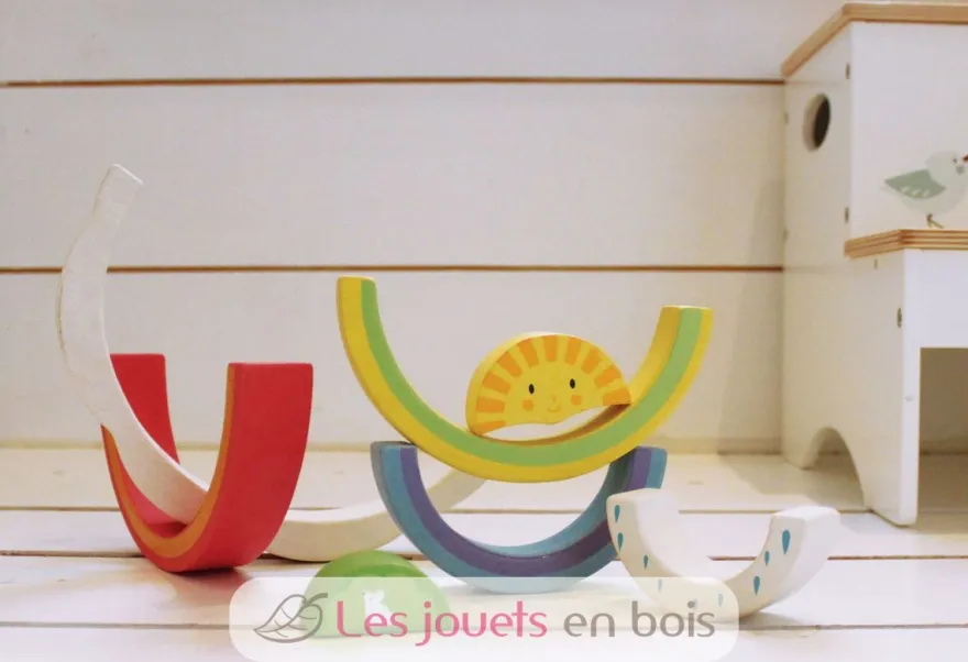 Tunnel arc-en-ciel - Tender Leaf Toys