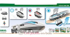 Turbo train gris Brio