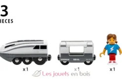 Turbo train gris Brio