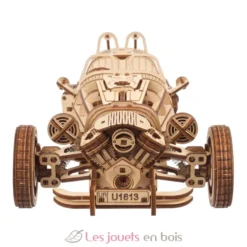UGR-S véhicule à 3 roues - Puzzle 3D mécanique en bois - Ugears