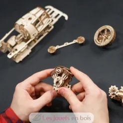 UGR-S véhicule à 3 roues - Puzzle 3D mécanique en bois - Ugears