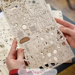 UGR-S véhicule à 3 roues - Puzzle 3D mécanique en bois - Ugears