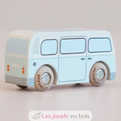 Van en bois Daisy No 29 bleu - Le Toy Van