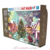 Veille de Noël de Julie Machado - Puzzle Michèle Wilson