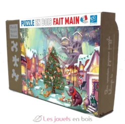 Veille de Noël de Julie Machado - Puzzle Michèle Wilson