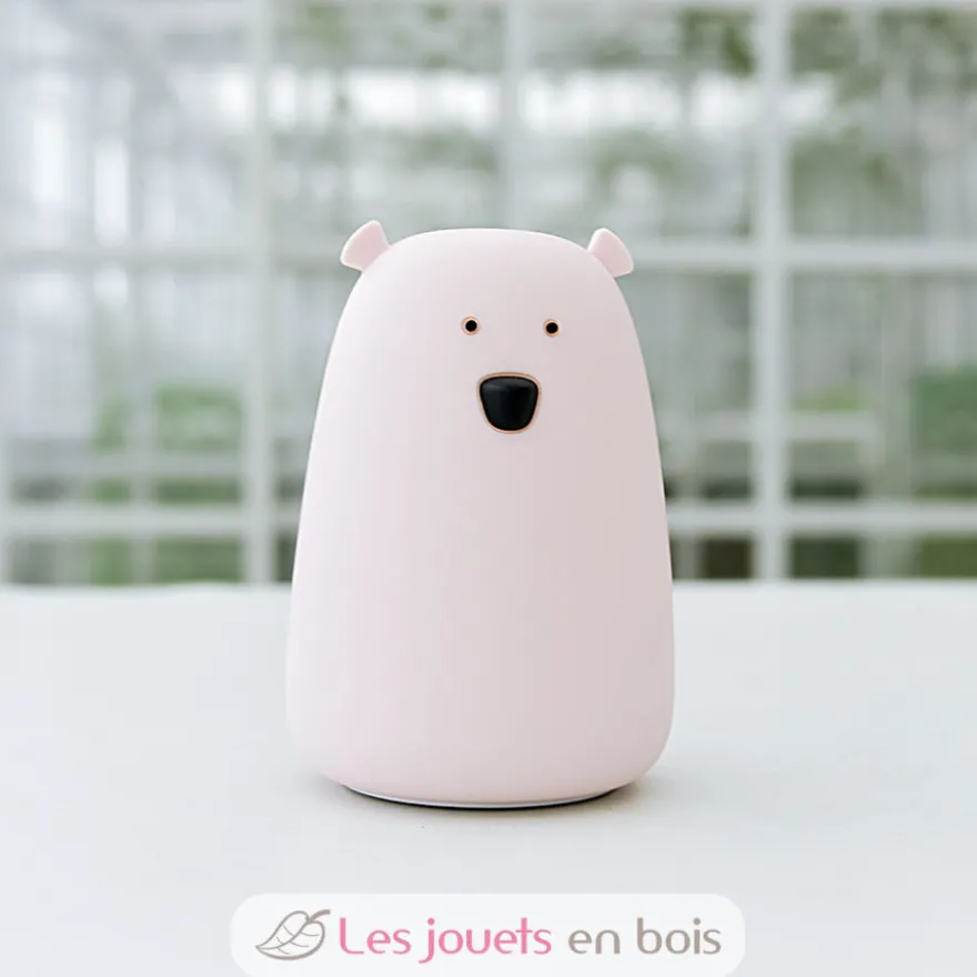 Veilleuse Big Ours - Rose - Little L