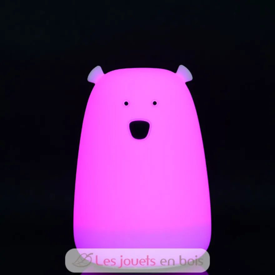 Veilleuse Big Ours - Rose - Little L