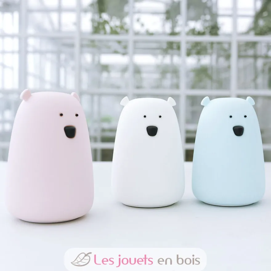 Veilleuse Big Ours - Rose - Little L