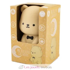 Veilleuse Câlinours en silicone marron - Ulysse