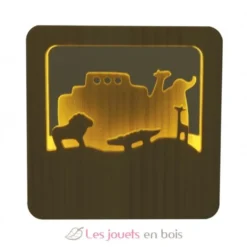 Veilleuse en bois Arche de Noé - Egmont Toys