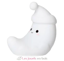 Veilleuse Luna la lune blanche avec télécommande - Little L