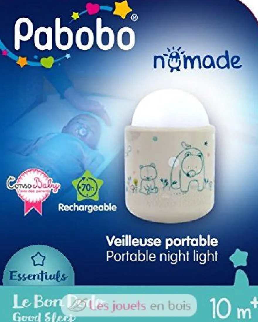 Veilleuse nomade - Dans les bois - Pabobo