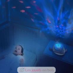 Veilleuse projecteur Baleine Aqua Dream - Pabobo