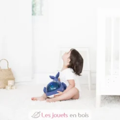 Veilleuse projecteur Baleine Aqua Dream - Pabobo