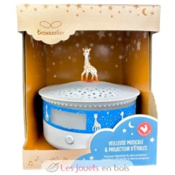Veilleuse projecteur d'étoiles Sophie la Girafe - Trousselier