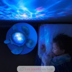 Veilleuse projecteur Tortue Aqua Dream - Pabobo