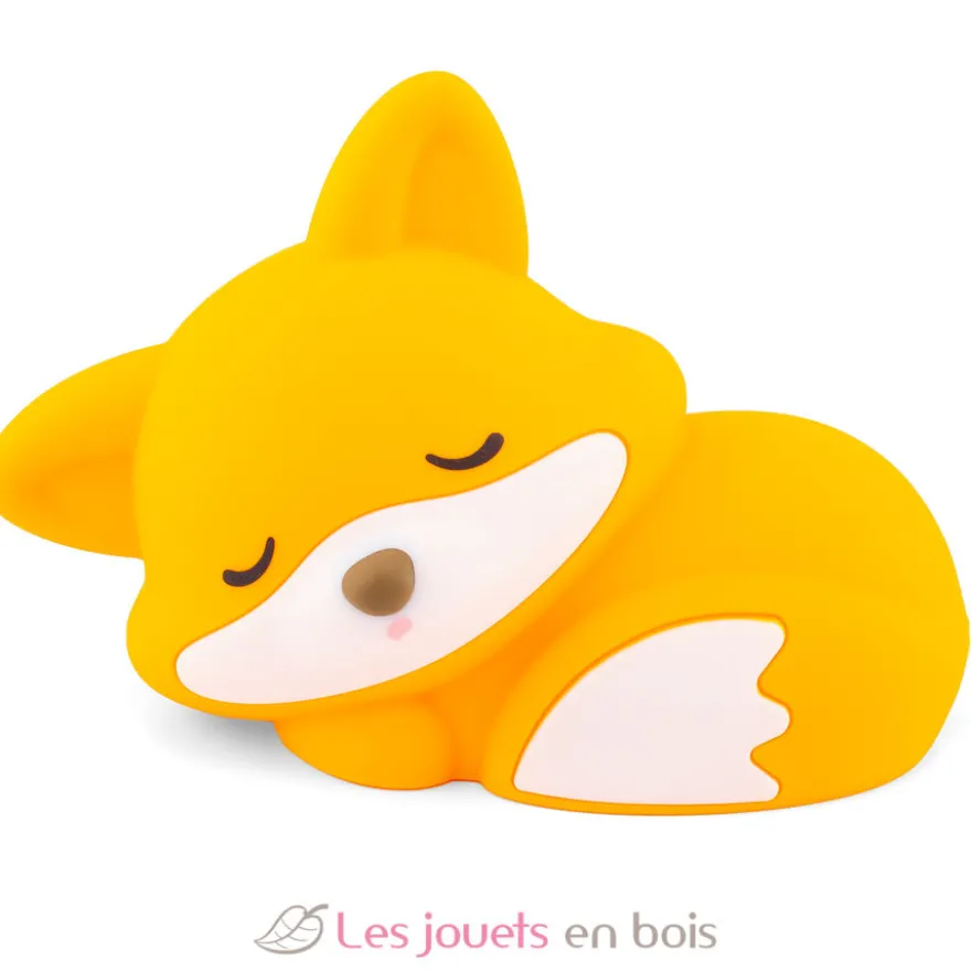 Veilleuse Renardou en silicone orange - Ulysse