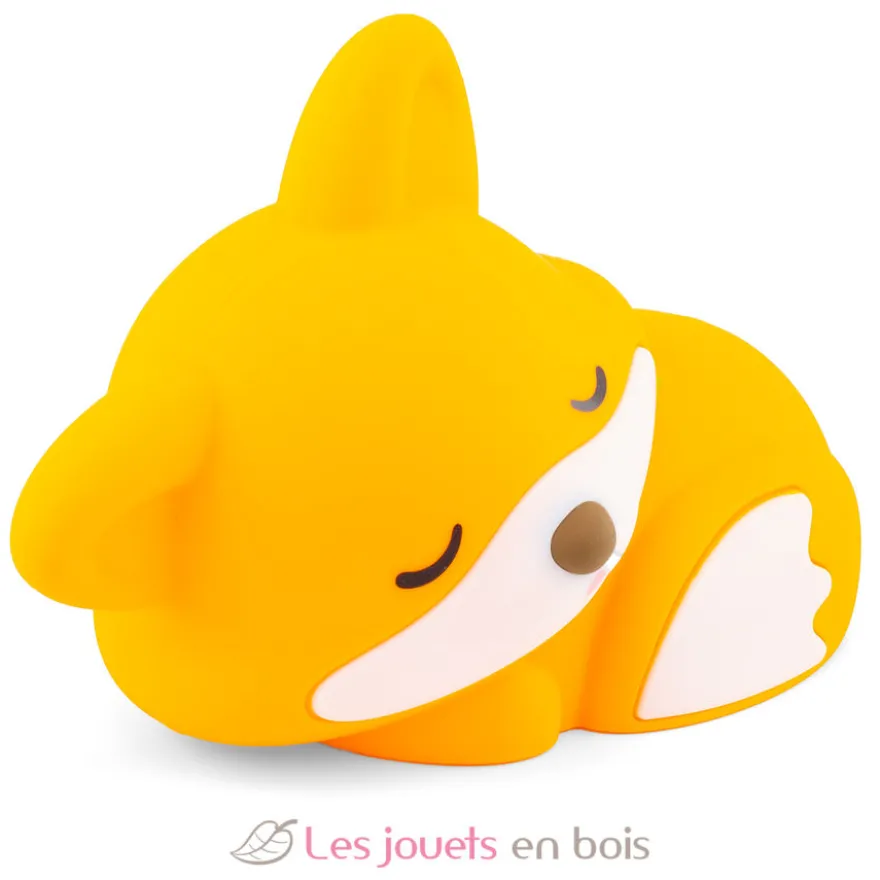 Veilleuse Renardou en silicone orange - Ulysse