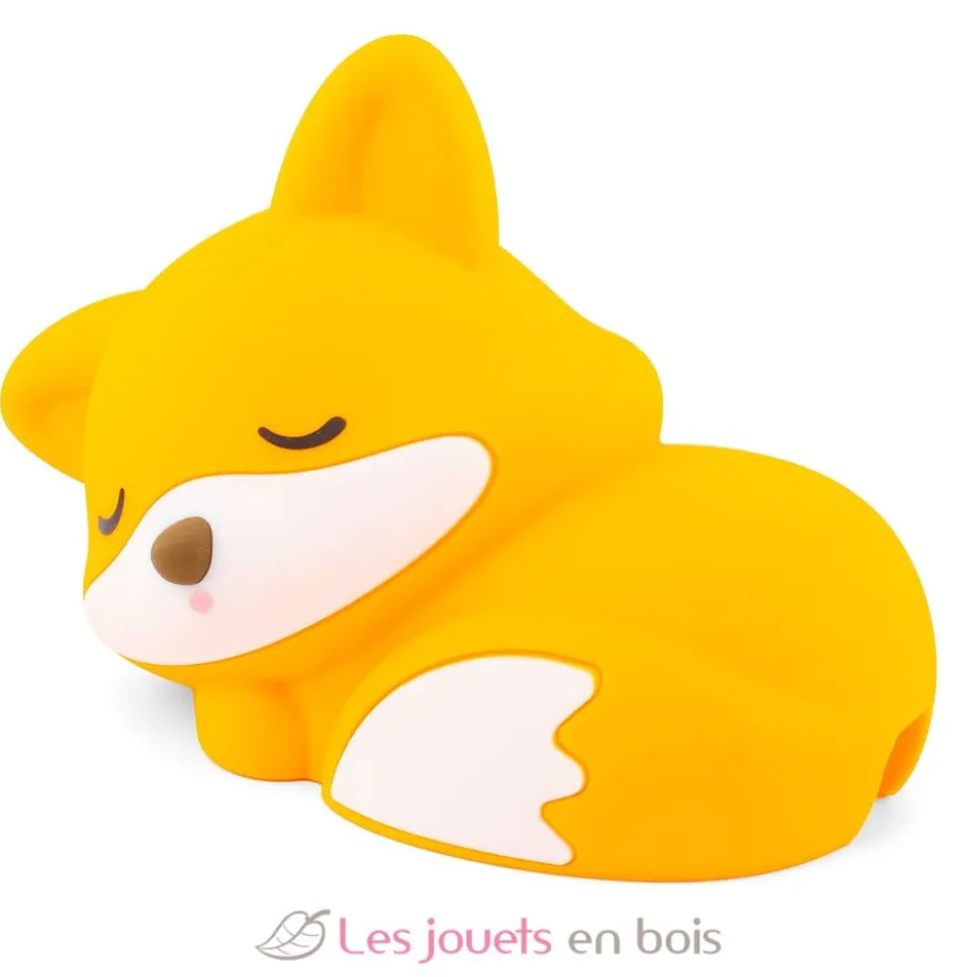 Veilleuse Renardou en silicone orange - Ulysse