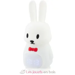 Veilleuse réveil lapin en silicone - Ulysse