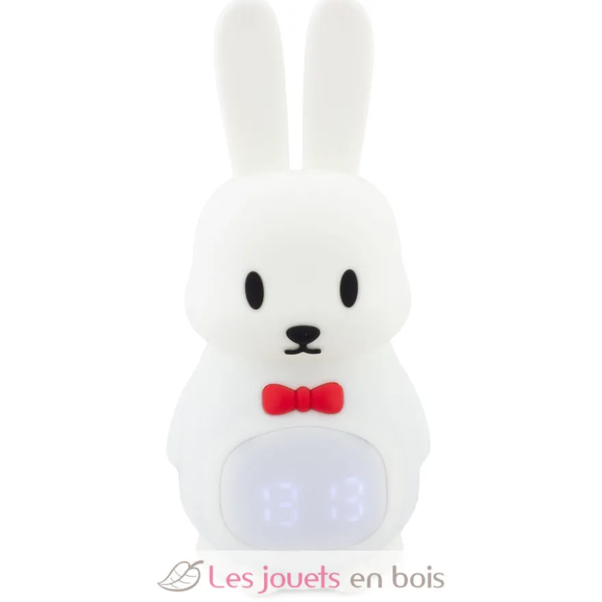 Veilleuse réveil lapin en silicone - Ulysse