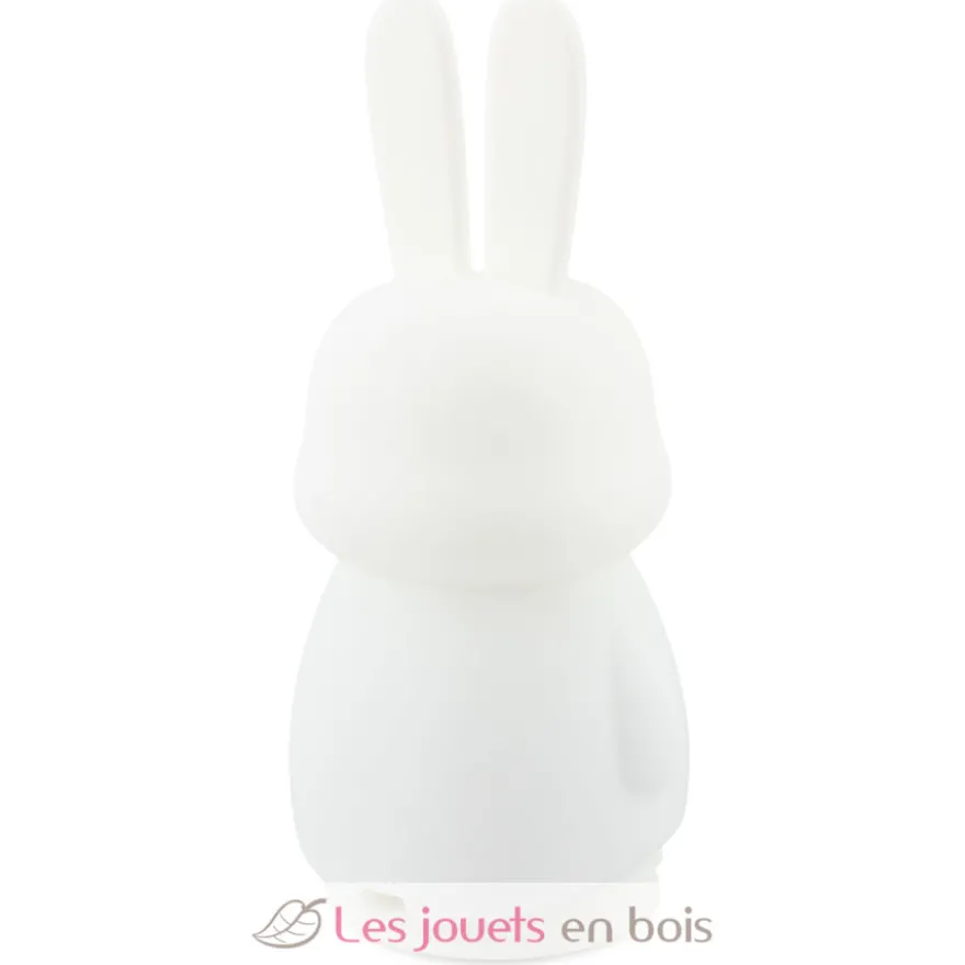 Veilleuse réveil lapin en silicone - Ulysse