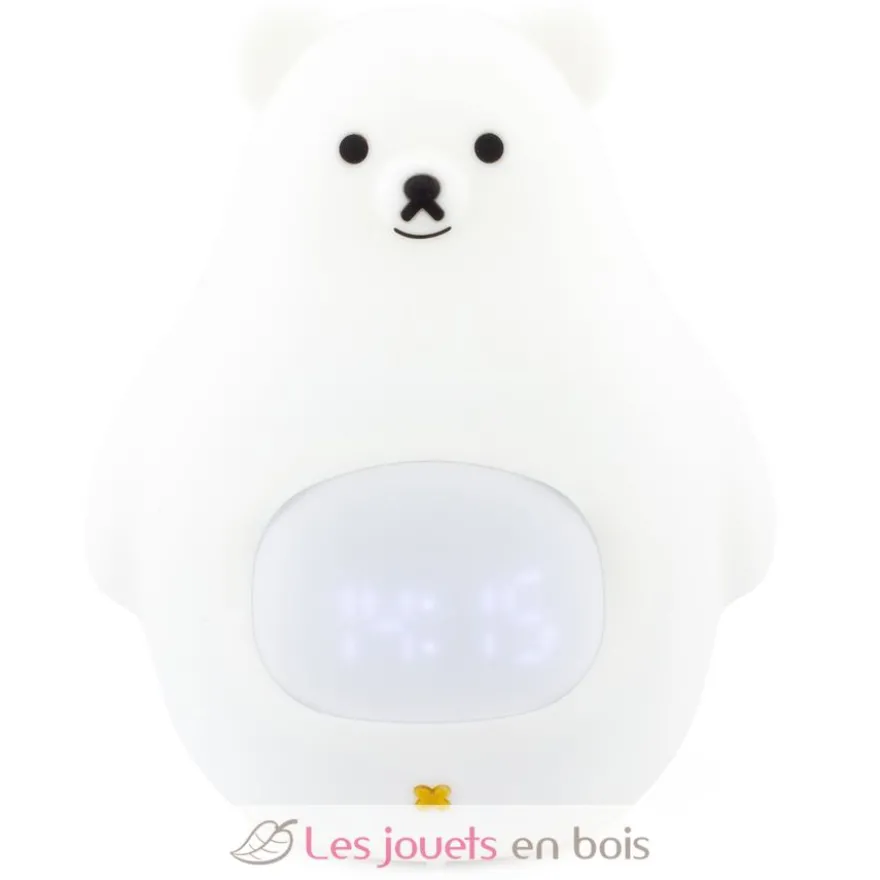 Veilleuse réveil ours en silicone - Ulysse