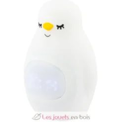 Veilleuse réveil pingouin en silicone - Ulysse