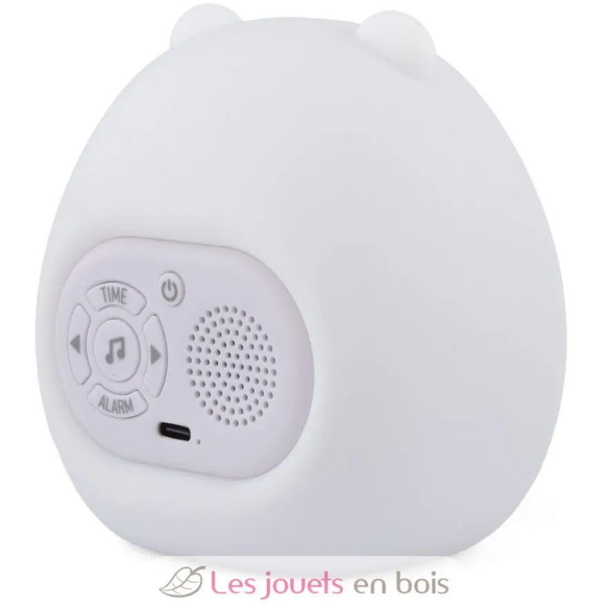 Veilleuse réveil Réveillou le nounours - Silicone - Ulysse