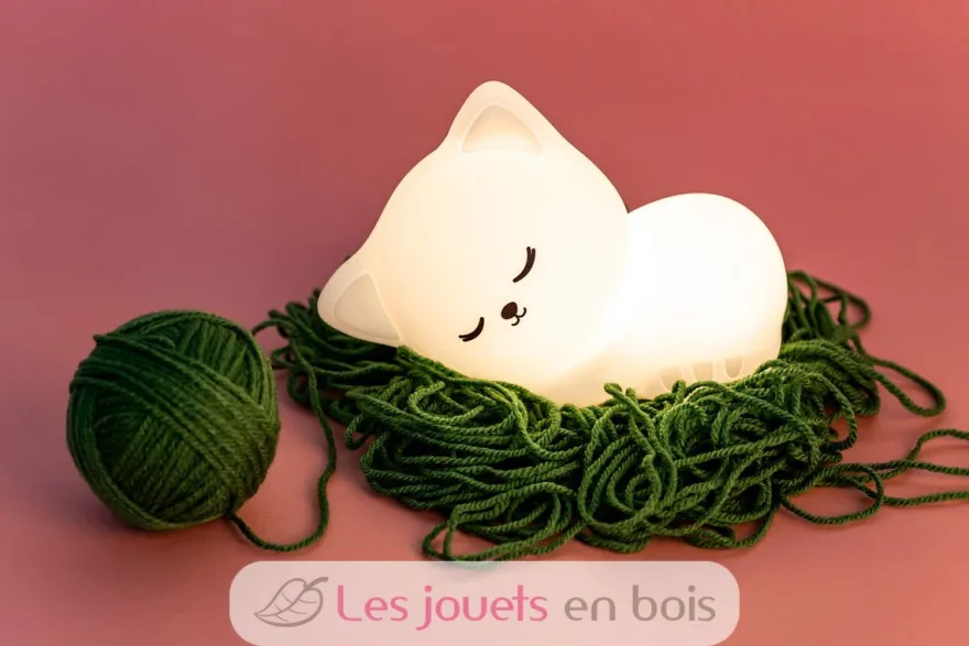 Veilleuse Stella Chat avec télécommande - Little L