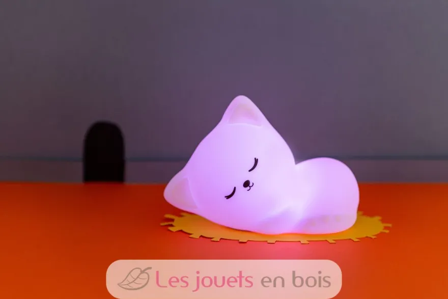 Veilleuse Stella Chat avec télécommande - Little L