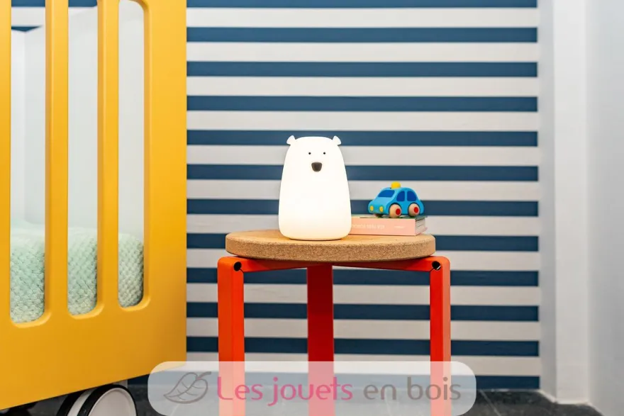 Veilleuse Téo Ours avec télécommande - Little L