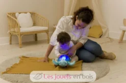 Veilleuse Tranquil Turtle Aqua rechargeable - Cloud b