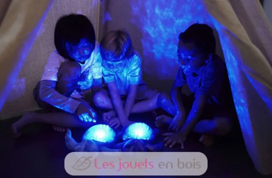 Veilleuse Tranquil Turtle Aqua rechargeable - Cloud b