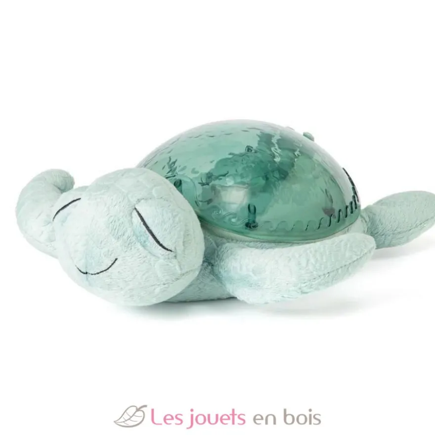 Veilleuse Tranquil Turtle Green rechargeable - Cloud b